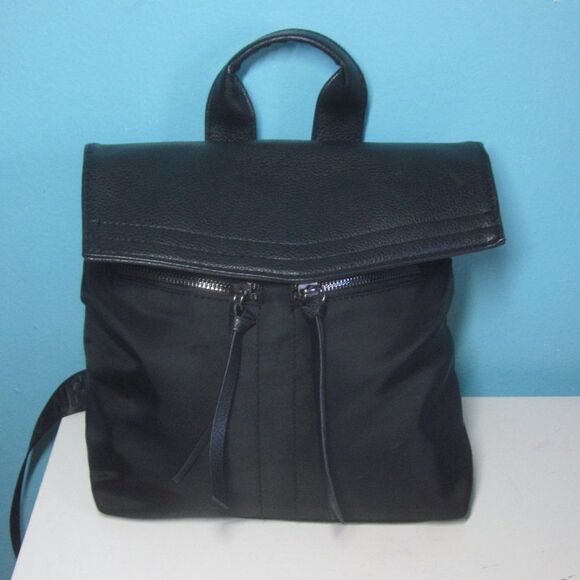 Botkier New York Black "Trigger" Backpack Purse - Picture 1 of 15